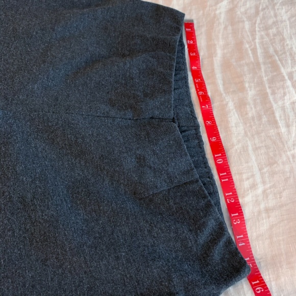 J. Jill Ponte Slim Leg Back-Split-Hem Ankle Pants - Picture 7 of 9